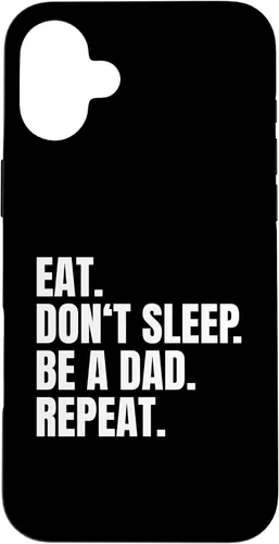 Vista 23 de Eat Don't Sleep Be A Dad Repeat Case for iPhone 17