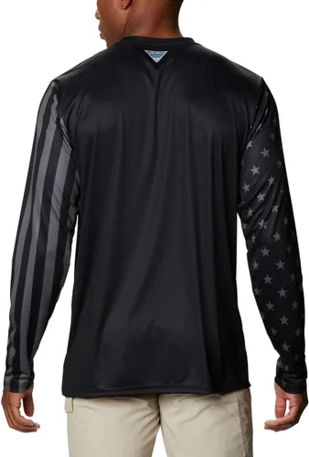 Vista 2 de Columbia Men's Terminal Tackle PFG Americana Ls
