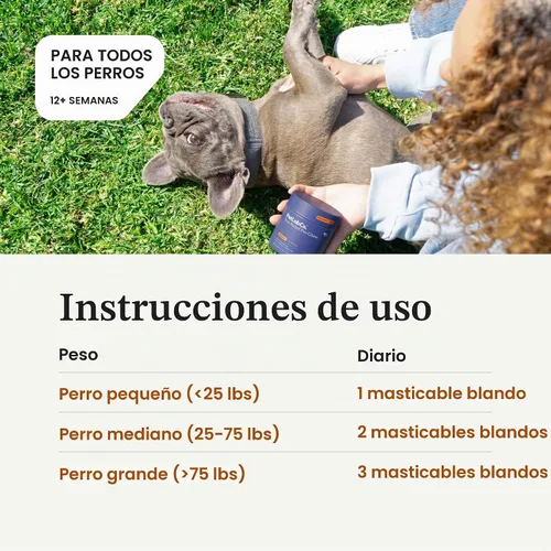 Vista 5 de PetLab Co. Itch Relief Chew Pro, 30 masticables suaves, paquete de 2, cerdo