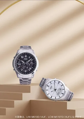 Vista 2 de LINEAGE (LCW-M170TD-7AJF) 6 MULTIBANDS RADIO SOLAR MENS MUJER RELOJ (Modelo japonés), Japonés
