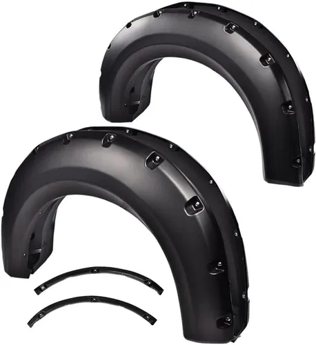 Vista 22 de GRAND ORANGE 4 guardabarros compatibles con modelos Ford F250 F350 Super Duty 1999-2007 (no compatibles con modelos duales), accesorios texturizados