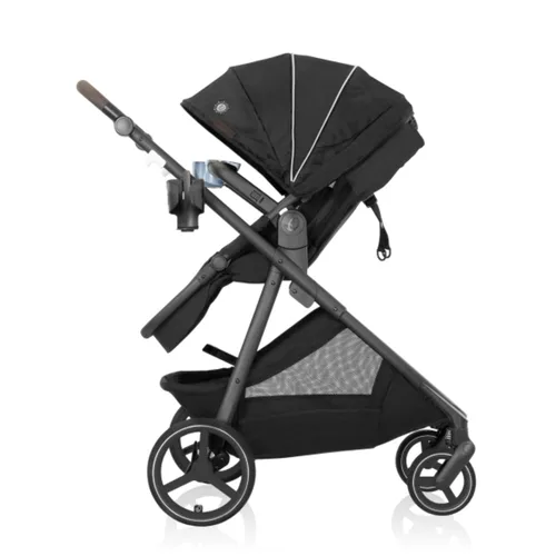 Vista 3 de Evenflo Shyft Intuiti+ Cochecito (Dubhan Black)