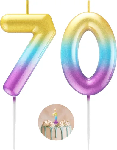 Vista 101 de Vela Azul Número 15 de Cumpleaños Velas 3D de Número para Pastel de Cumpleaños Decoración de Fiesta de Cumpleaños Suministros para Boda
