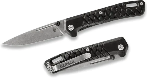 Vista 14 de Gerber Gear Zilch - Cuchillo plegable de hoja de borde liso de 3.1 pulgadas, equipo y equipo EDC, color marrón coyote