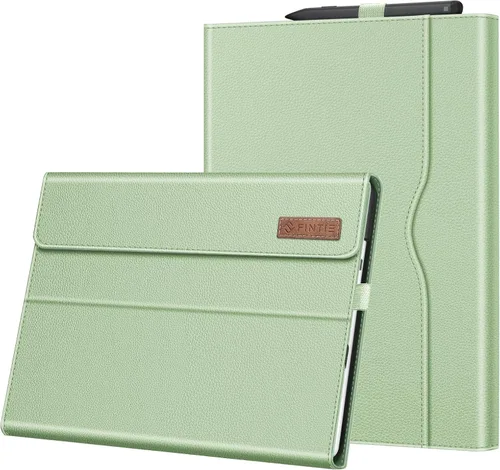 Vista 18 de Fintie Funda para Microsoft Surface Pro 11/10/9 de 13 pulgadas - Cubierta tipo cartera de negocio con múltiples ángulos de visualización