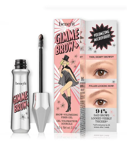 Vista 12 de Benefit Benefit Gimme Brow+ Gel de fibra voluminizadora Gimme Brow+ #1 Light, 0.1 onzas fluidas