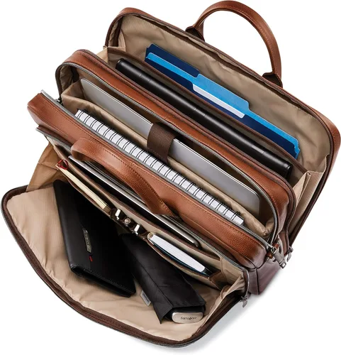 Vista 4 de Samsonite Maletín clásico de cuero Maletín clásico de cuero Toploader