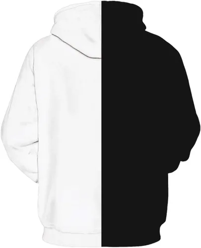 Vista 2 de Chaos World Men's Novelty Hoodie Realistic 3D Print Pullover Unisex Casual Sweatshirt