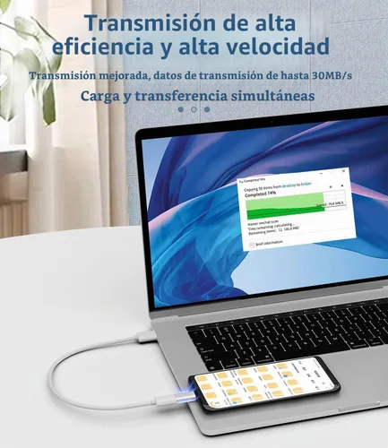 Vista 5 de Paquete de 3 adaptadores Lightning hembra a USB C macho, compatible con Apple iPhone 15 Pro Max Plus iPad 10, Air4/5, Mini6 Galaxy Note S10 S20 S21