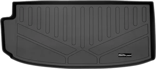 Vista 25 de SMARTLINER Juego de alfombrillas de piso de 2 filas compatibles con Chevrolet Traverse 2011-2017
