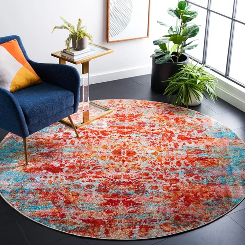 Vista 11 de SAFAVIEH Bahia Collection - Alfombra de pasillo de 2 pies 2 pulgadas x 9 pies, diseño bohemio sobreteñido, no desprende pelusa y de fácil cuidado