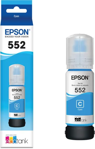 Vista 3 de Epson Claria ET T552220 Premium T552220 - Tinta para botellas (2 unidades), color cian