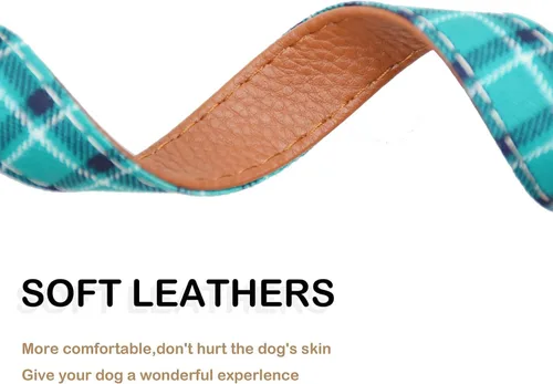 Vista 3 de Collar de algodón para perro con corbatín, cómodo y ajustable con bonito diseño de solapa, para mascotas pequeñas, medianas y grandes
