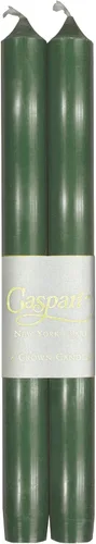 Vista 17 de Entertaining with Caspari velas, sin goteo, sin humo, sin perfume, 10 pulgadas, 2 unidades., Rojo