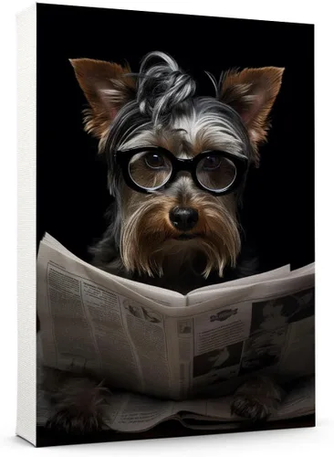 Vista 170 de Thuan Affenpinscher - Póster de lienzo con tus fotos, arte de pared para decoración del hogar, regalo conmemorativo para amantes de las mascotas