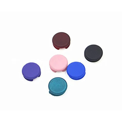 Vista 2 de Replacement 3D Analog Joystick Thumb Button Stick Cap Cover Grips for Nintendo 2DS 3DS 3DS LL 3DS XL New 3DS New 3DS LL (Blue)
