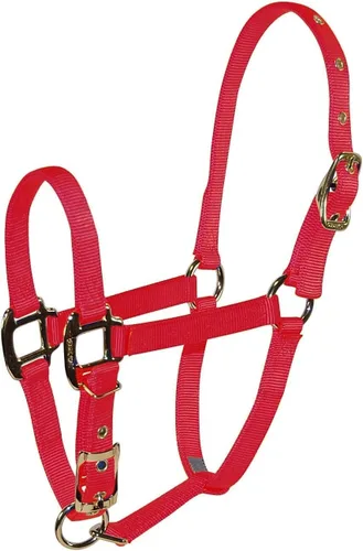 Vista 10 de Hamilton Deluxe - Caballo ajustable, 100-200 libras, color negro Premium Quality 3/4" Triple Ply Nylon, Foal/Mini Horse, Adjustable Chin Strap