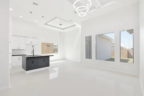 Vista 4 de BUILDMART - Cubierta de ventilación de CA moderna de 10x10 - Ventilación de aire decorativa de aluminio blanco - Difusor de ranura lineal estándar