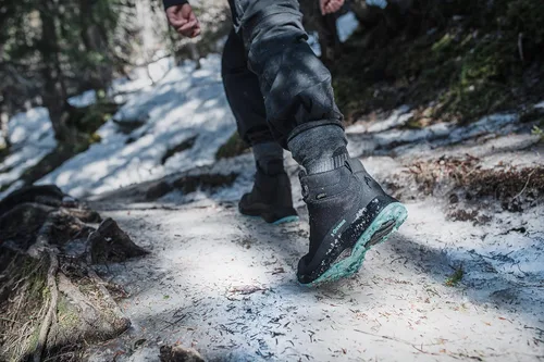 Vista 6 de Icebug Stavre BUGrip GTX - Botas de senderismo para mujer con suela de tracción tachonada de carburo