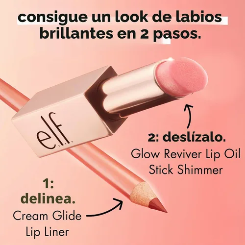 Vista 9 de e.l.f. Glow Reviver - Barra de aceite para labios, Passenger Princess Pasajero Princesa