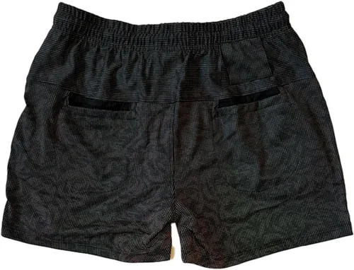 Vista 6 de Pantalones cortos de fiesta para hombre, entrepierna de 4 pulgadas, bolsillos con cremallera, rave y festivales, LGBTQ, Gay Weekender