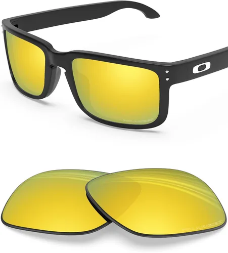 Vista 2 de BLAZERBUCK Lentes de repuesto para gafas de sol Oakley Holbrook OO9102/Holbrook Asian Fit OO9244/Holbrook Mix OO9384