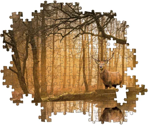 Vista 4 de Clementoni - 35118 - Peace Puzzle - Rustling Silence - Rompecabezas de 500 piezas, hecho en Italia, rompecabezas para adultos