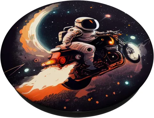 Vista 2 de PopSockets de astronauta espacial intercambiable PopGrip