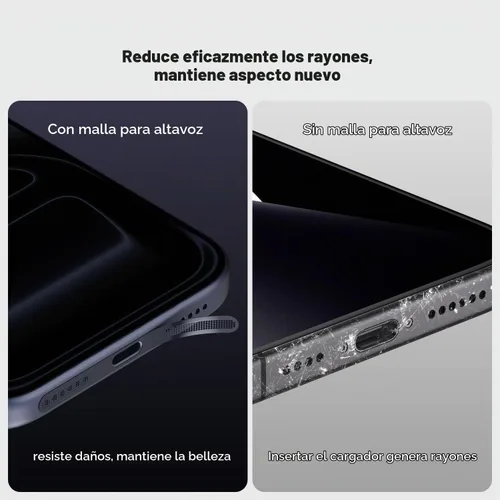 Vista 5 de 10 piezas de cubierta de altavoz de malla antipolvo para iPhone 18 Pro / 18 Pro Max /17 Pro Max