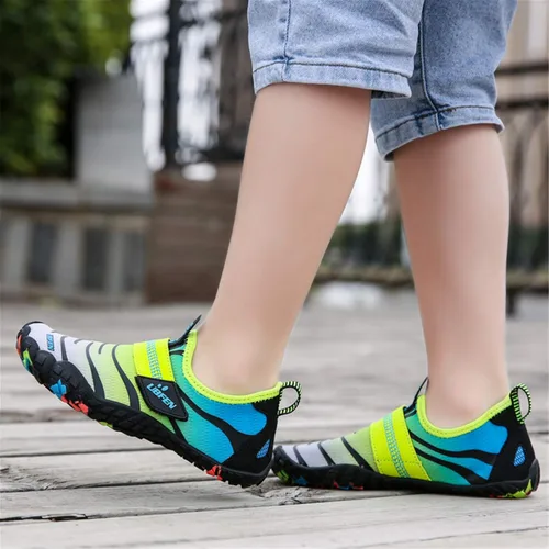 Vista 9 de UBFEN - Zapatos para el agua para niños y niñas, zapatos acuáticos y livianos de secado rápido para ir a la playa, practicar deportes, hacer