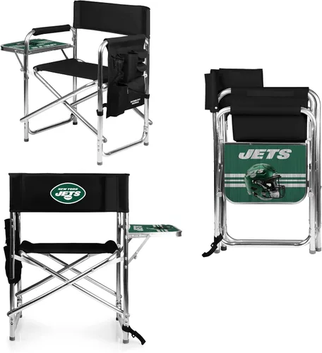 Vista 58 de Picnic TIME NFL Unisex-Adult NFL Sports Chair with Side Table, Beach Chair, Camp Chair for Adults