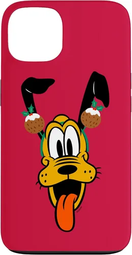 Vista 7 de Disney Plutón - Funda para iPhone 17 con diadema de pudín navideño