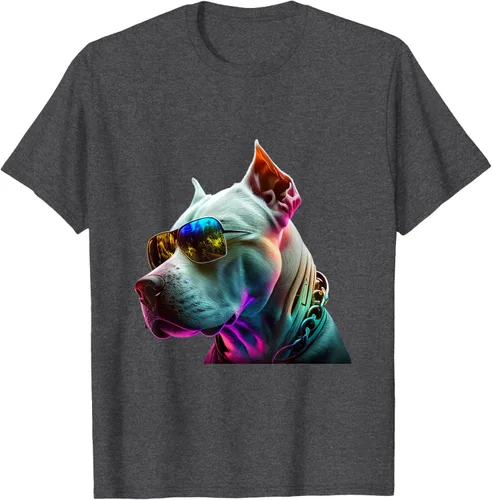 Vista 37 de Dogo Argentino Dogs Dogo Argentinos Camiseta, Negro
