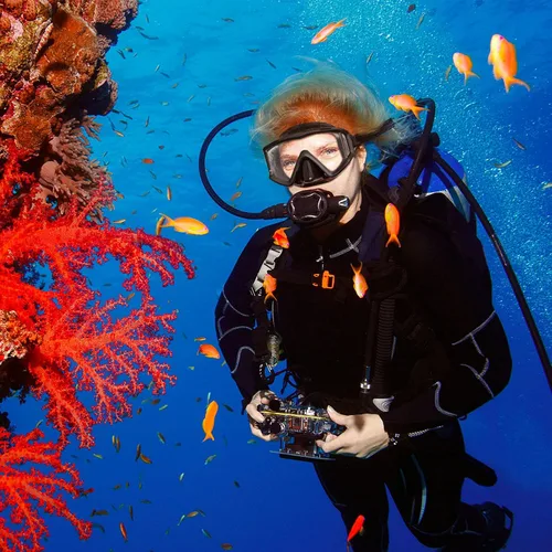 Vista 6 de Máscara de buceo Pano 3 para adultos, máscara de esnórquel de vidrio templado, máscara de natación antivaho sin fugas, gafas de natación con Negro
