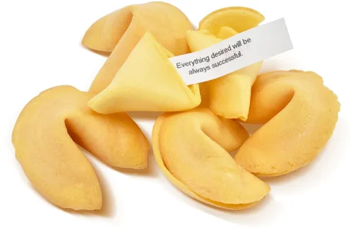 Vista 9 de Soeos Fortune Cookies, aproximadamente 48 unidades, sabor vainilla, galletas Fortune envueltas individualmente a granel, galletas crujientes