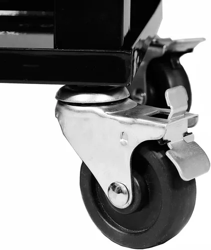 Vista 8 de Clevr caja refrigeradora para hielo rodante, para patio y exteriores, con bandeja adicional, barra de fiestas de patio portátil, cofre de bebidas