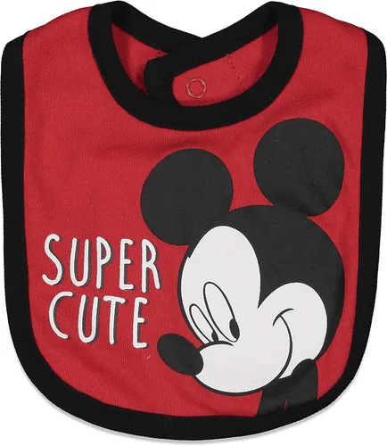 Vista 5 de Disney Conjunto de 4 piezas de Mickey Mouse traje de cuerpo con peto y pantalones