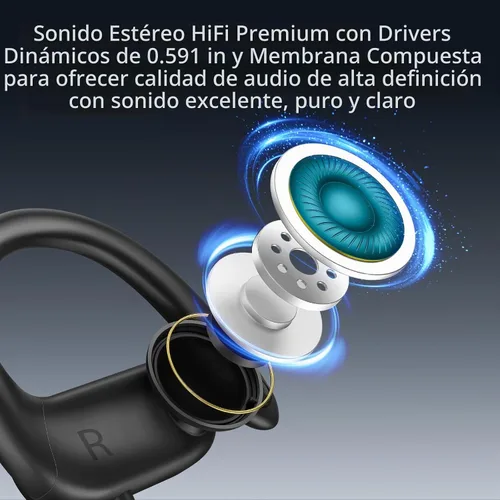 Vista 2 de APETOO Auriculares USB C con micrófono y control de volumen HiFi Stereo