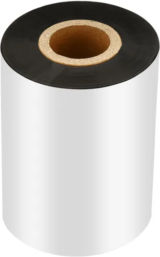 Vista 7 de PATIKIL Cinta de transferencia térmica de cera de 1.96 pulgadas x 984 pies (1.969 in x 984.3 ft), 1 rollo de cinta de impresora de código de barras