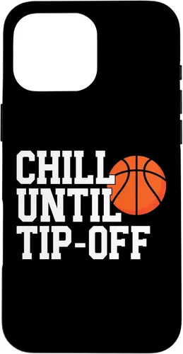 Vista 19 de Basketball Game Day, Chill Until Tip Off, Mom, Dad, Fan Case for iPhone XR