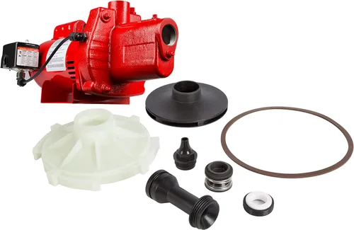 Vista 3 de Red Lion 305584008 Kit de revisión para bomba de chorro de pozo poco profundo RJS-100-PREM 1 HP, natural