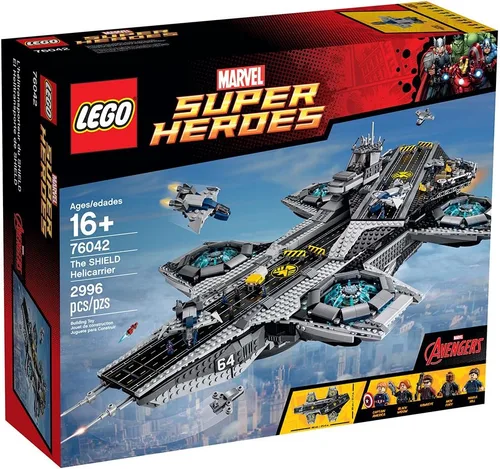 Vista 6 de Helitransportador de S.H.I.E.L.D. LEGO Marvel Super Heroes 76042