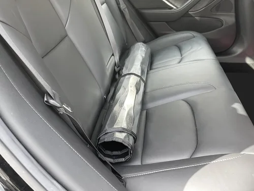 Vista 9 de Galaxy Auto Shield Parasol para parabrisas de ajuste personalizado para Nissan NV Van Cargo 2012, 2013, 2014, 2015, 2016, 2017, 2018, 2019, 2020