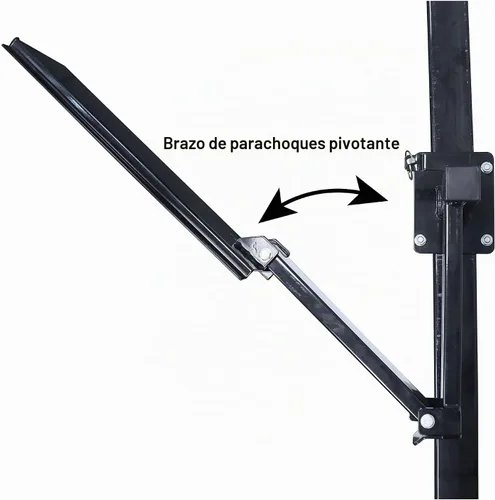 Vista 4 de Quick Products QP-BGA Conjunto de brazo oscilante montado en parachoques para parrilla, portón trasero y más