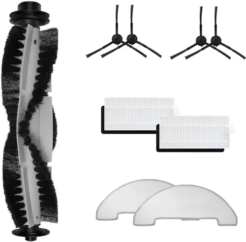 Vista 8 de 6 piezas de repuesto de cepillos laterales robot aspirador accesorios compatibles con XIEBRO HR1010 barredora