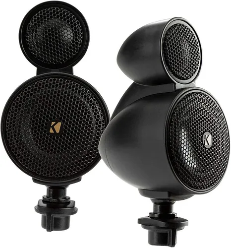 Vista 2 de KICKER 47KSMT2504 KSMT250 Sistema de componentes de doble cápsula con medios de 2.5" y tweeters de 1", 4 ohmios