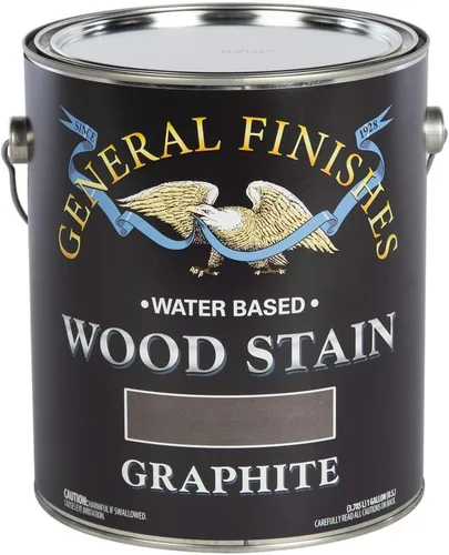 Vista 4 de General Finishes - Tinte para madera a base de agua, 1 cuarto de galón, cereza negra