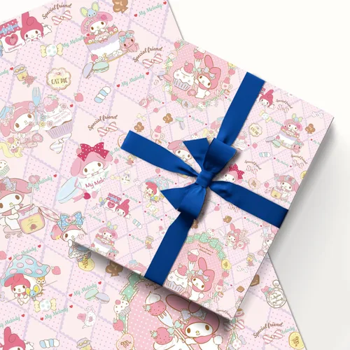 Vista 12 de EYQQM Paquete de 5 Papel de Regalo 20" x 30" Hojas de Papel Kraft Juego de Papel de Regalo de Calidad para Cumpleaños para Niños, Almacenamiento