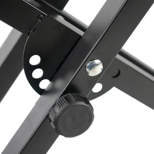 Vista 3 de GoDpsMusic CC-KSTAND - Soporte para teclado de doble soporte X-Style Pro Series