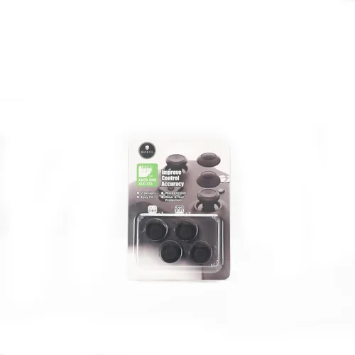 Vista 10 de Skull & Co. Juego de empuñaduras de pulgar convexas piel, tapa de joystick CQC para mando Xbox XSXXB1, negro, 2 pares (4 unidades)